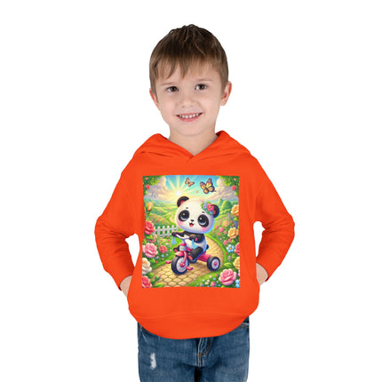 Garden Path Adventure Toddler Pullover Fleece Hoodie