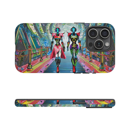 Cyber Punk Robot Models Phone Cases