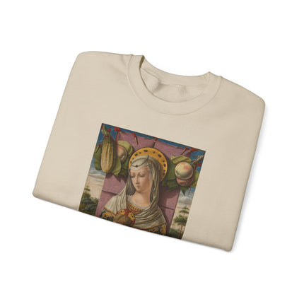 Madonna and Child by Carlo Crivelli Heavy Blend™ Crewneck Sweatshirt