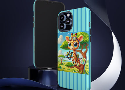 Giraffe Lookout Phone Cases
