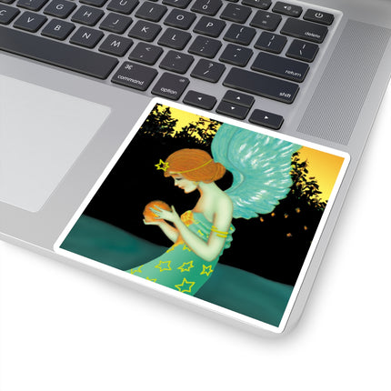 Twilight Angel Kiss-Cut Stickers (4 Sizes)