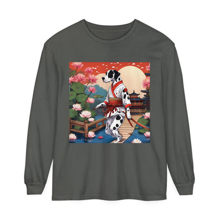 Doberman of the Rising Sun Long Sleeve T-Shirt