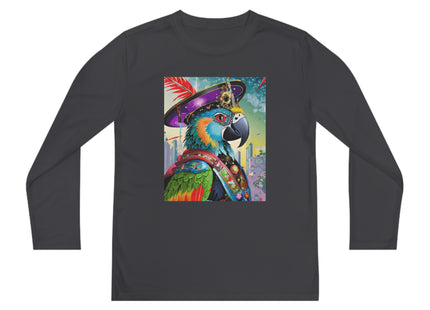 Tech Plumes Youth Long Sleeve Competitor Tee
