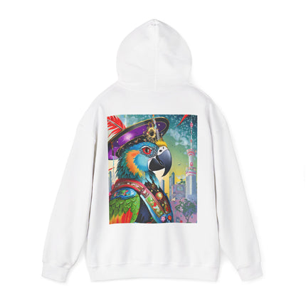 The Parrot Aristocrat – Heavy Blend™ Hooded Sweatshirt