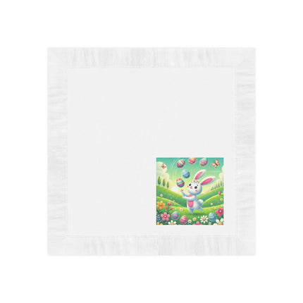 Easter Bunny’s White Coined Napkins