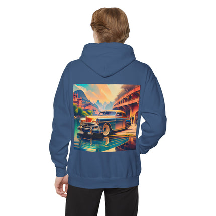 1953 Buick Roadmaster Unisex Garment-Dyed Hoodie