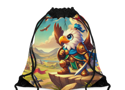 Watchful Guardian Drawstring Bag