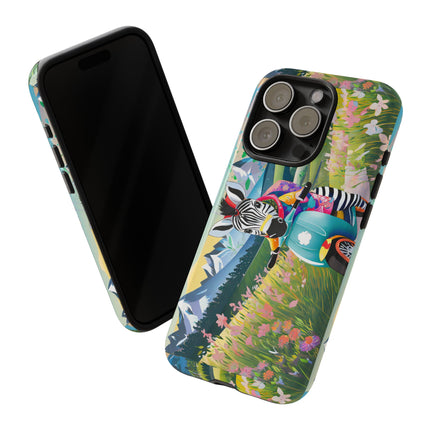 Stripes on Wheels Phone Cases