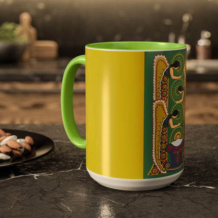 Sacred Slumber Colorful Mugs (11oz, 15oz)