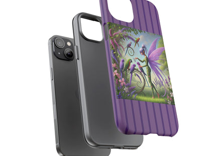 Lavender-Winged Fairy Phone Cases
