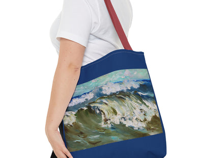 The Wave by Karl Hagemeister Tote Bag (AOP)