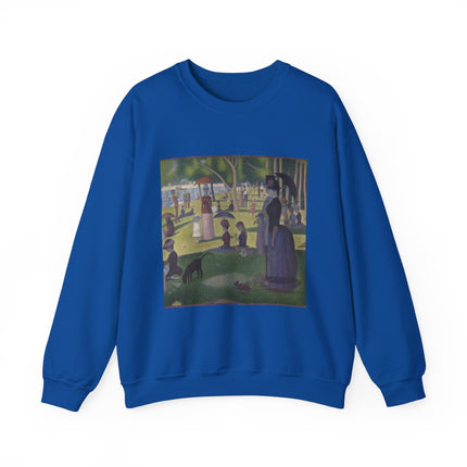 A Sunday on La Grande Jatte by Georges Seurat Heavy Blend™ Crewneck Sweatshirt