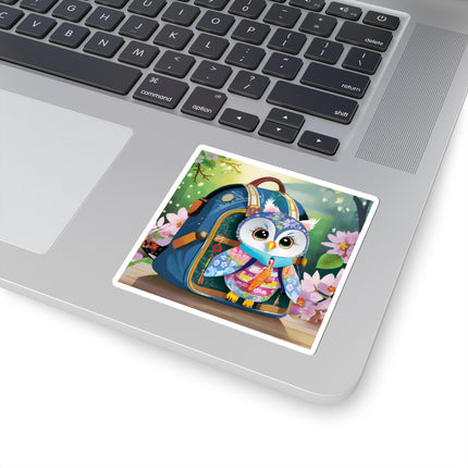 Baby Owl Kiss-Cut Stickers (4 Sizes)