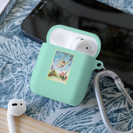 Spring Fairy's Floral Swing AirPods Case