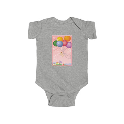 Flight of Innocence Baby Bodysuit – Vintage Sky Arrival & Dreamlike Wonder