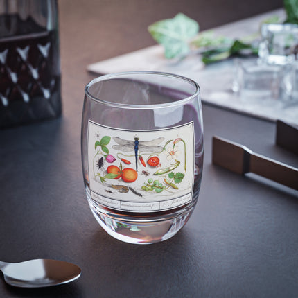Natural History Ensemble, No. 7 by Anselmus Boëtius de Boodt Whiskey Glass