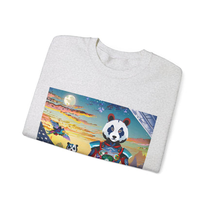 Cyber Punk Robots Unisex Heavy Blend™ Crewneck Sweatshirt