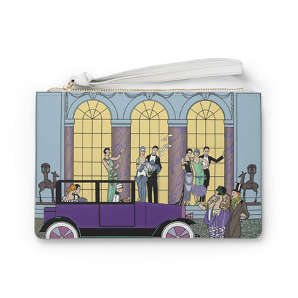 Au Revoir by George Barbier Clutch Bag
