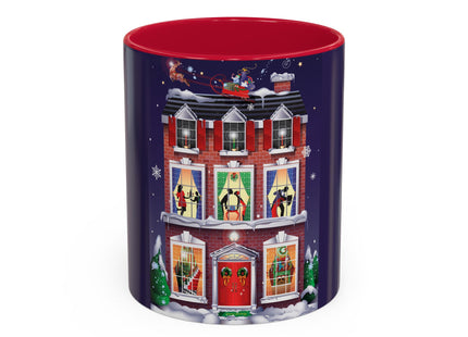A Christmas Eve Celebration Colorful Mugs (11oz, 15oz)