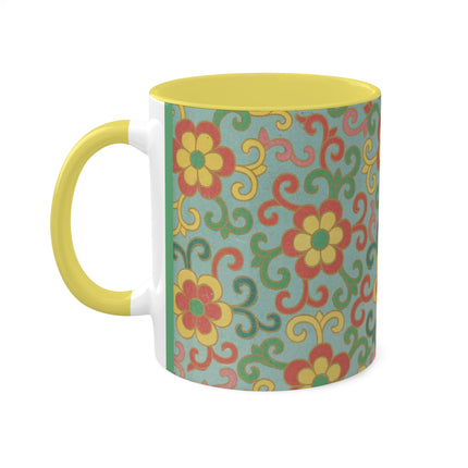 Examples of Chinese Ornament, Pl.09 by Owen Jones Colorful Mugs, 11oz