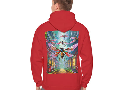 Neon Swarm – Heavy Blend™ Hooded Sweatshirt