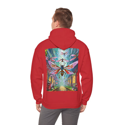 Neon Swarm – Heavy Blend™ Hooded Sweatshirt