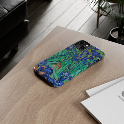 Irises by Vincent Van Gogh Phone Cases