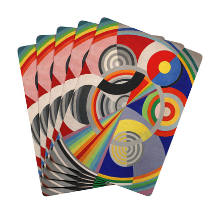 Rythme No. 1 by Robert Delaunay Playing Cards