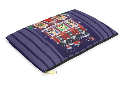A Christmas Eve Celebration Accessory Pouch