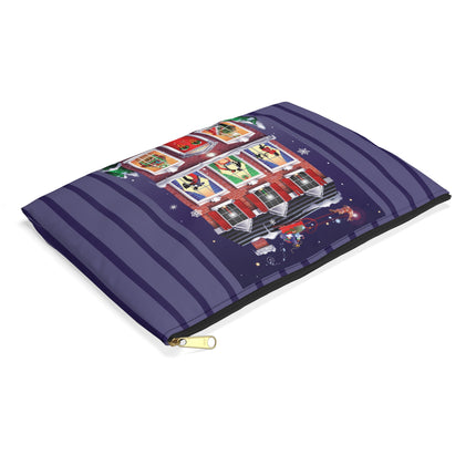 A Christmas Eve Celebration Accessory Pouch