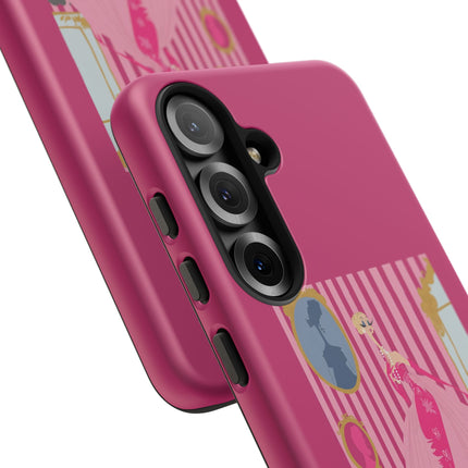 Lady in Pink Phone Case – Graceful Sophistication