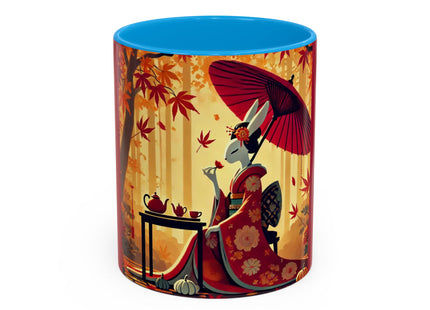 Theatrical Harvest Rabbit Colorful Mugs (11oz, 15oz)