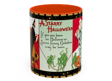 A Starry Halloween Colorful Mugs (11oz, 15oz)