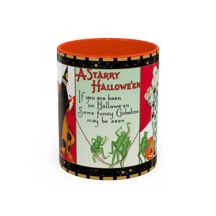 A Starry Halloween Colorful Mugs (11oz, 15oz)