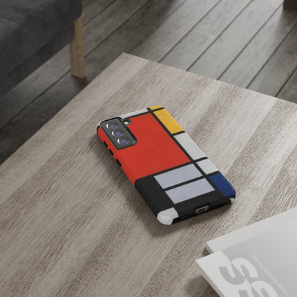 Composition with Red, Yellow, Blue, and Black by Piet Mondrian Phone Cases