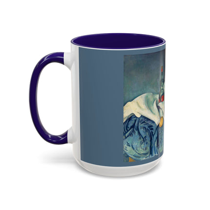 The Peppermint Bottle by Paul Cézanne Colorful Mugs (11oz, 15oz)