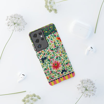 Colorful Floral Pattern by Owen Jones Phone Cases