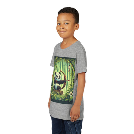 Bamboo Archer Panda Youth Short Sleeve Tee