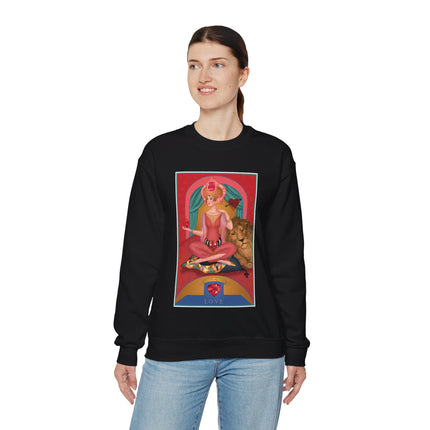 July & Ruby (from the Gem Series) by Sofia Chiostri Heavy Blend™ Crewneck Sweatshirt