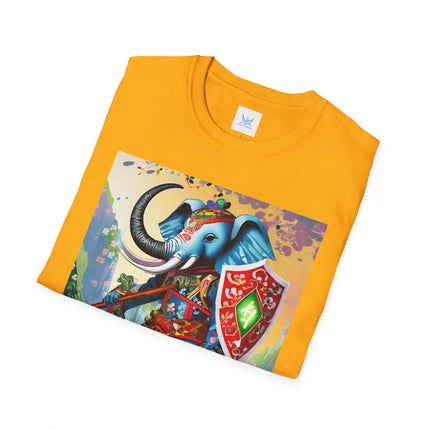 Cyberpunk Elephant Softstyle T-Shirt