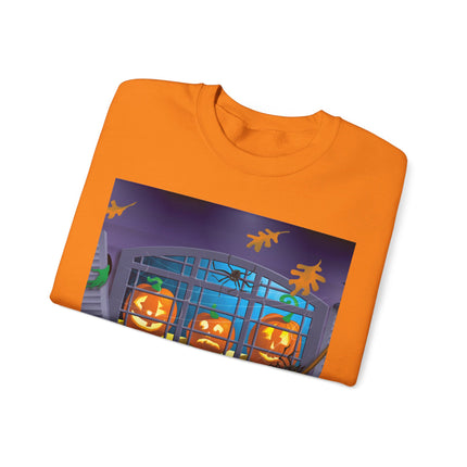 Whimsical Halloween Mischief Unisex Heavy Blend™ Crewneck Sweatshirt