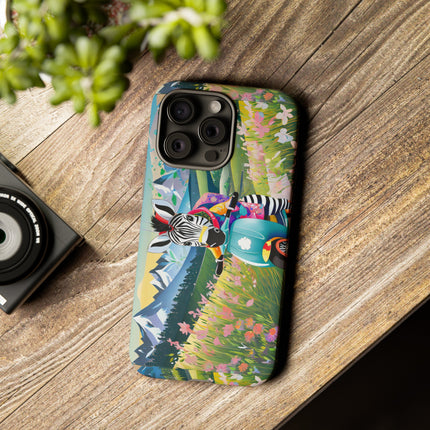 Stripes on Wheels Phone Cases