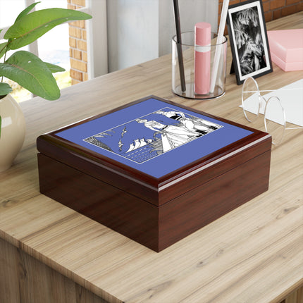 Coastal Elegance Jewelry Box