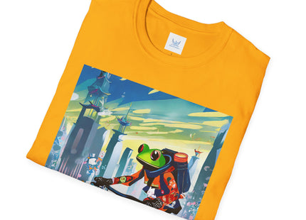 Cyberpunk Frog Softstyle T-Shirt