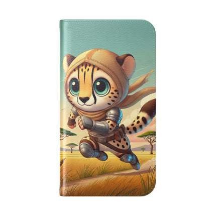 🐆⚡ Swift Cheetah Flip Case – Speed, Freedom & Untamed Adventure