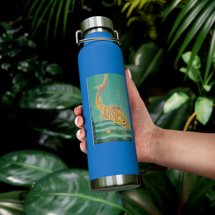 Golden Serenity Copper Vacuum Insulated Bottle, 22oz