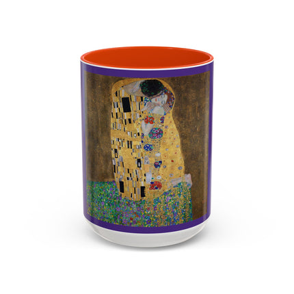 The Kiss by Gustav Klimt Colorful Mugs (11oz, 15oz)