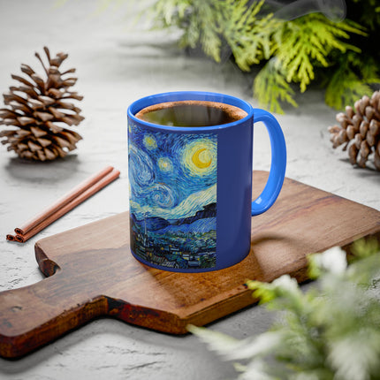 The Starry Night by Vincent Van Gogh Colorful Mugs (11oz, 15oz)