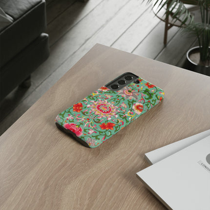 Colorful Floral Pattern by Owen Jones Phone Cases