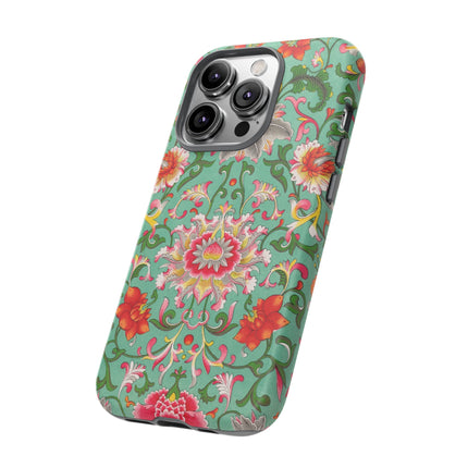 Colorful Floral Pattern by Owen Jones Phone Cases